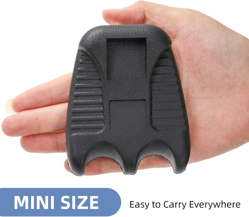 Eorbow 2 Holes Pool Cue Holder, Portable Weighted Cue Rest Cue Stick Holder, Billiard Cue Rack with Chalk Holder, Mini Non-Slip Pool Cue Rack Claw - Image 3